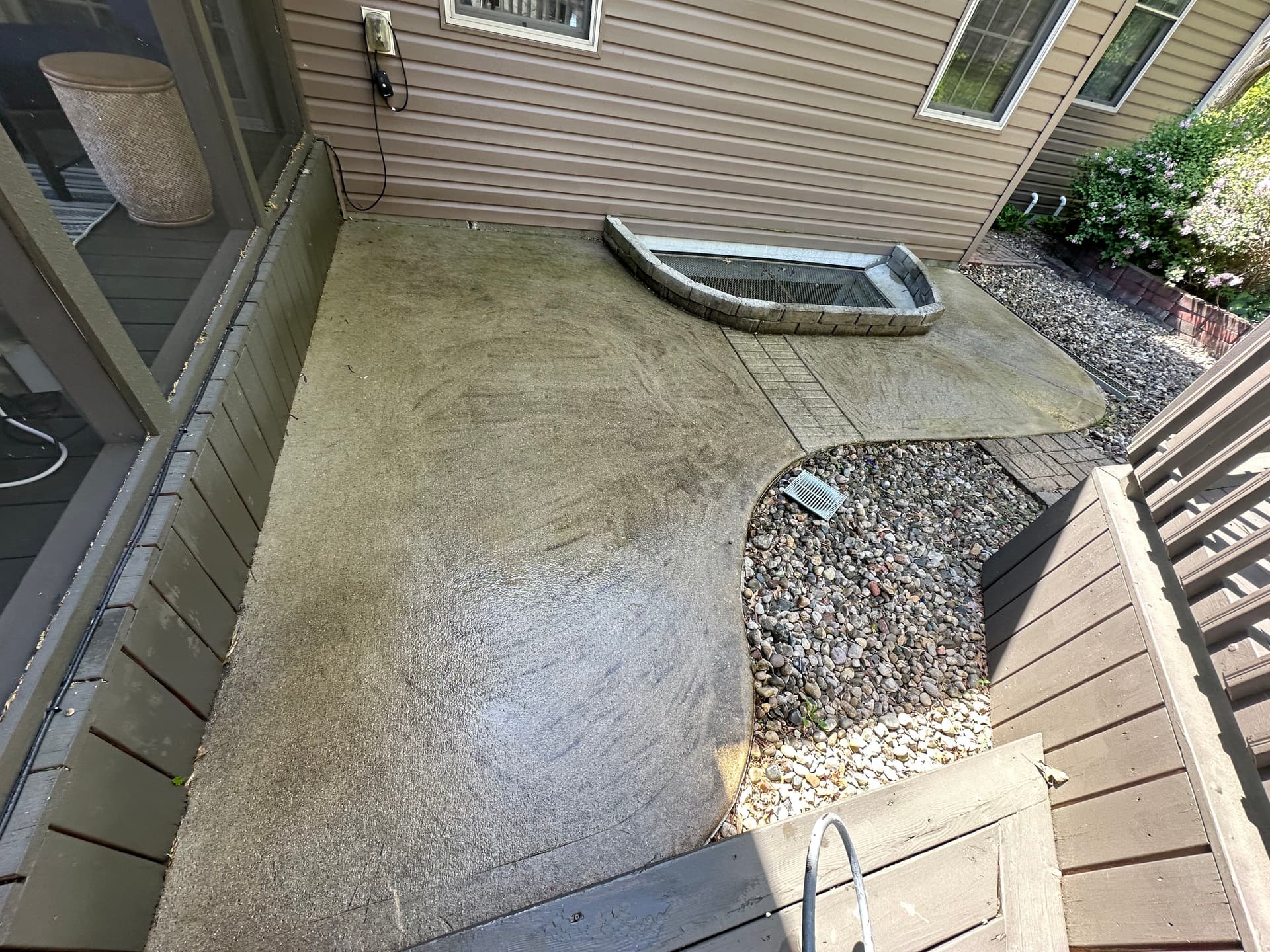 Gallery photos for Backyard and Pool Concrete Cleaning in Columbus IN: Image #1