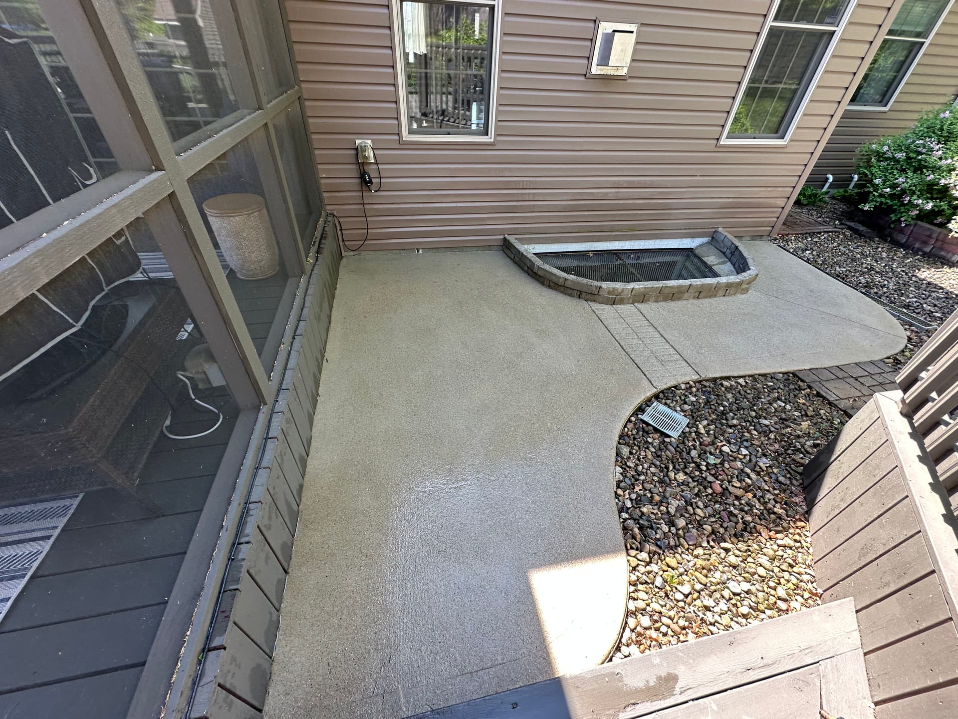 Gallery photos for Backyard and Pool Concrete Cleaning in Columbus IN: Image #2