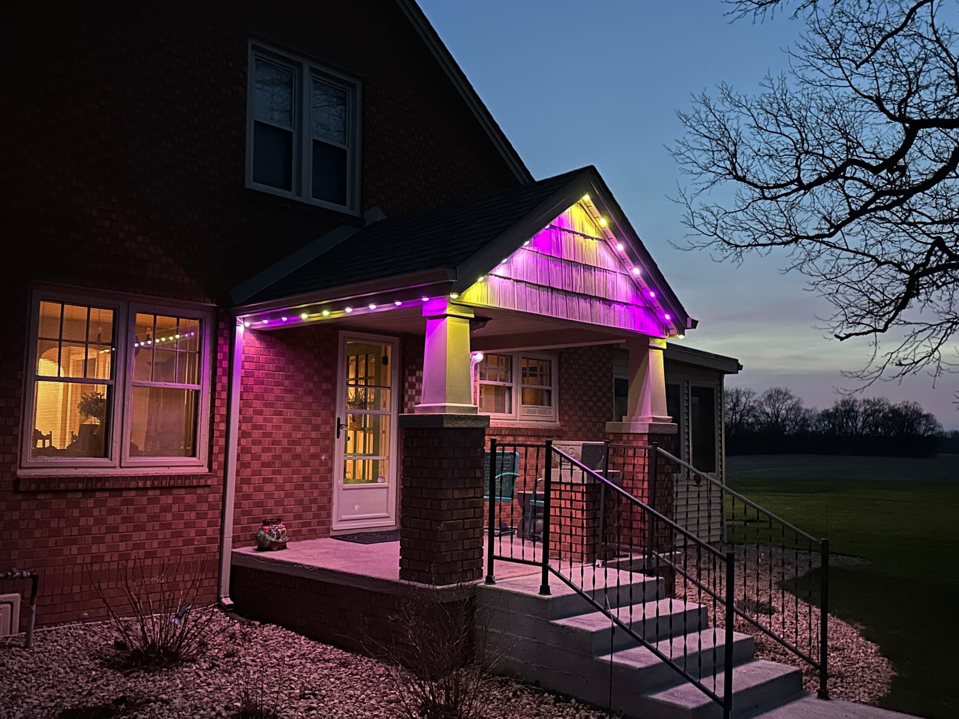 Permanent Home Lighting That Lives on Your Phone Columbus IN image