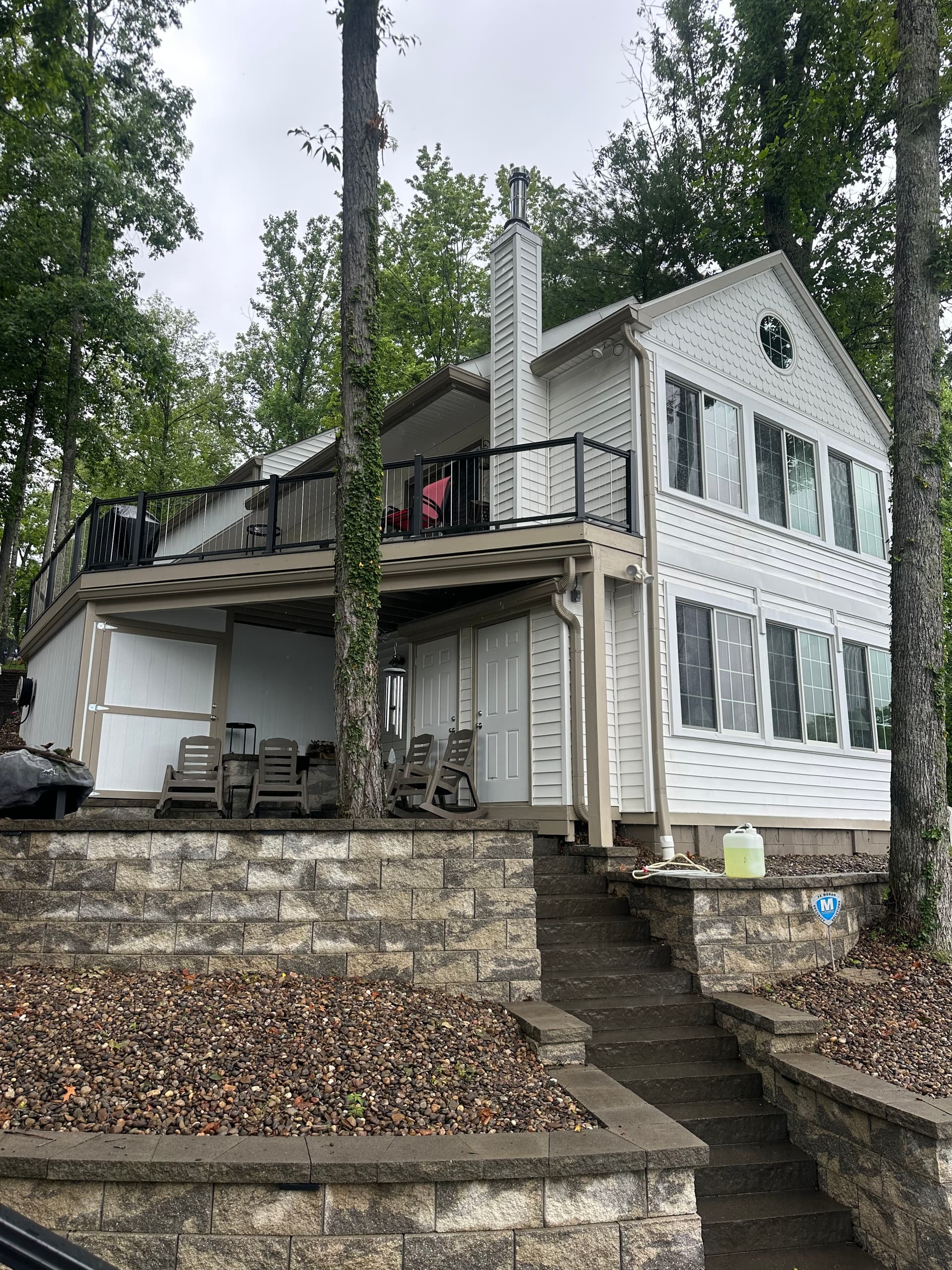 Gallery photos for Deck Cleaning and House Wash at Sweatwater Lake: Image #2