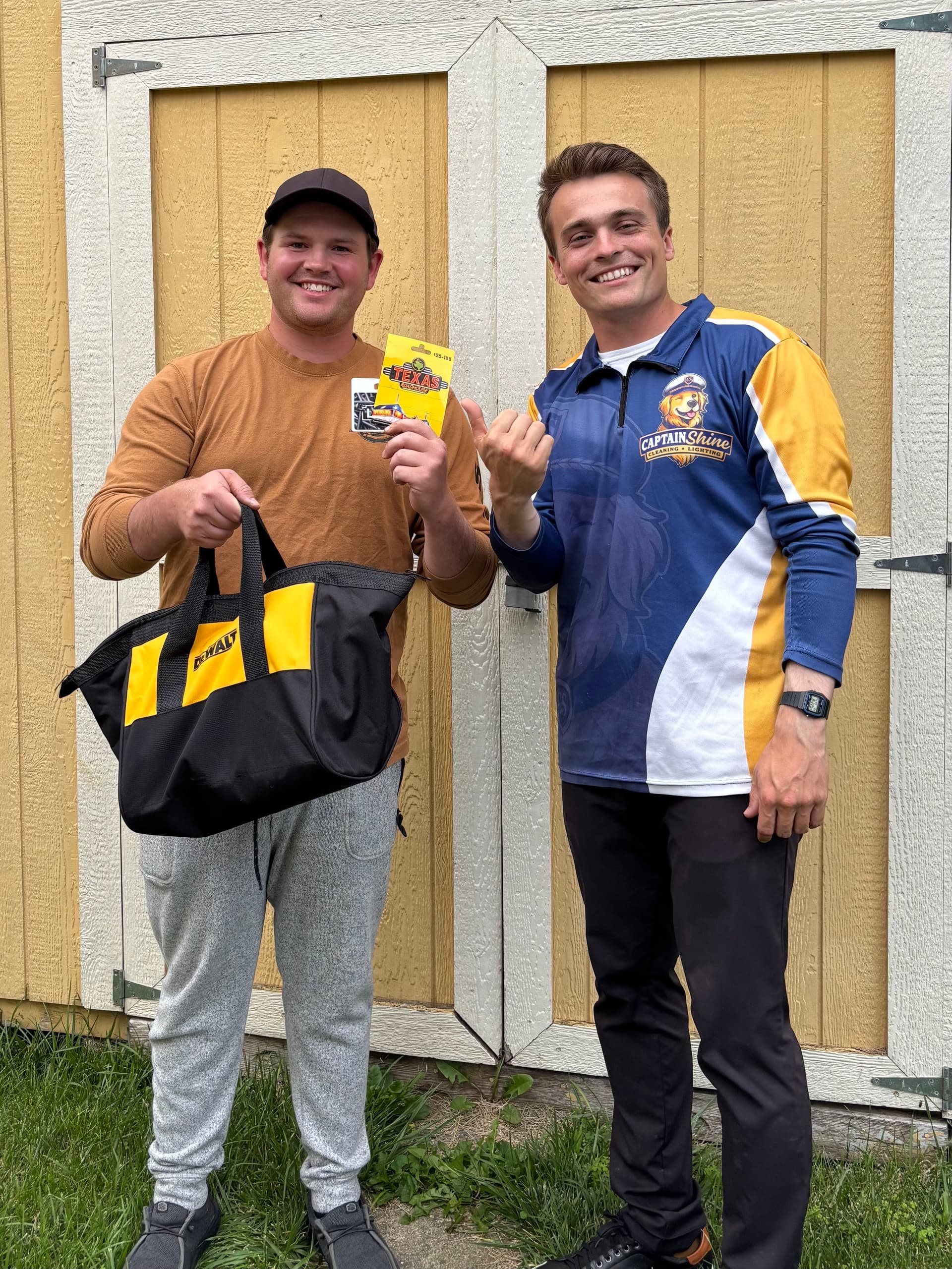 Father's Day Giveaway Winner Gets His Prize image