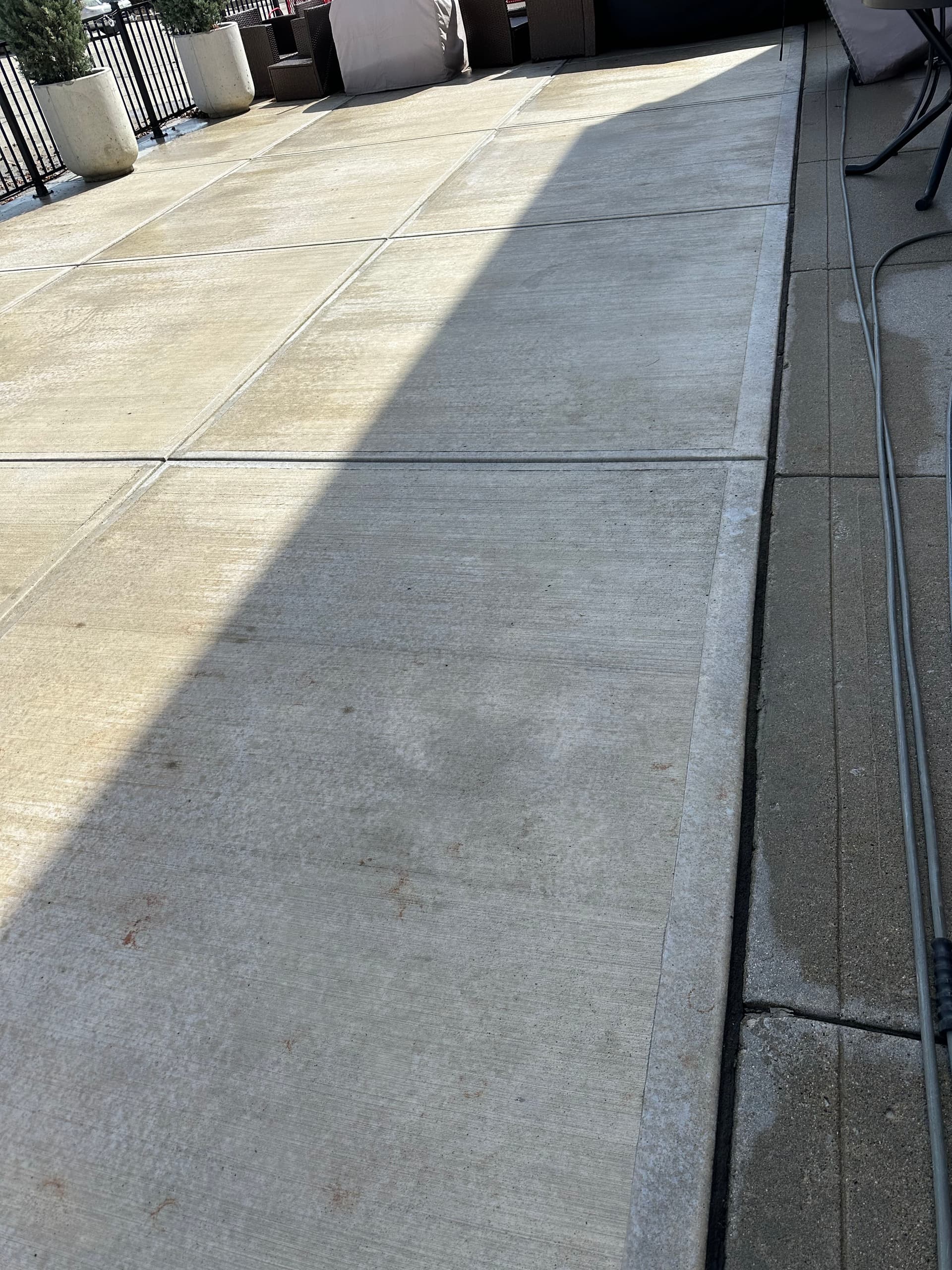 Gallery photos for Rust Removal Success for Indianapolis Patio: Image #3